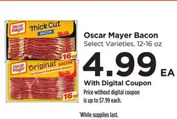 Food 4 Less Oscar Mayer Bacon offer