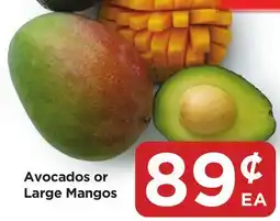 Food 4 Less Avocados or Large Mangos offer