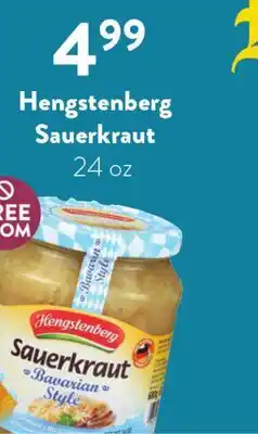Fresh Thyme Hengstenberg Sauerkraut offer
