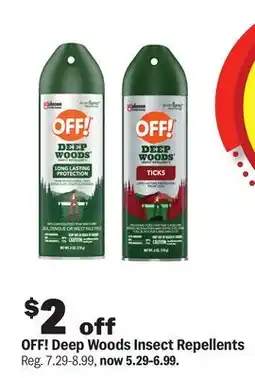 Meijer OFF! Deep Woods Insect Repellents offer