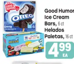 Tony’s Fresh Market Good Humor Ice Cream Bars, 6ct Helados Paletas, 16ct offer