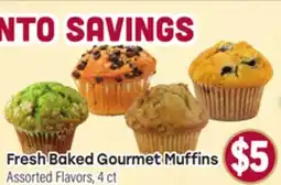 Tony’s Fresh Market Fresh Baked Gourmet Muffins offer