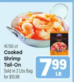 Tony’s Fresh Market Cooked Shrimp Tail-On offer