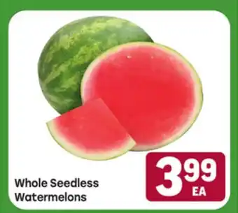 Tony’s Fresh Market Whole Seedless Watermelons offer