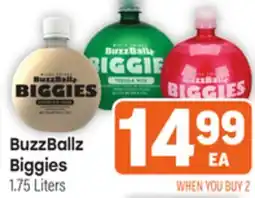Tony’s Fresh Market BuzzBallz Biggies offer