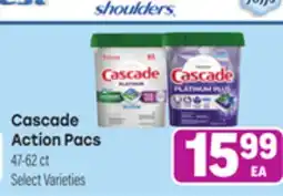 Tony’s Fresh Market Cascade Action Pacs offer