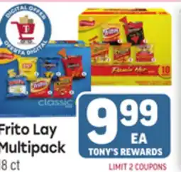 Tony’s Fresh Market Frito Lay Multipack offer