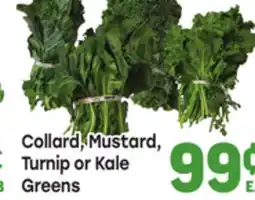 Tony’s Fresh Market Collard, Mustard, Turnip or Kale Greens offer