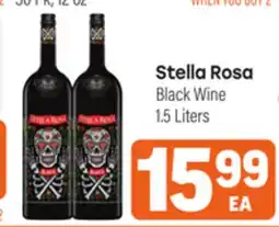 Tony’s Fresh Market Stella Rosa Black Wine offer