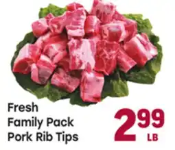 Tony’s Fresh Market Fresh Family Pack Pork Rib Tips offer