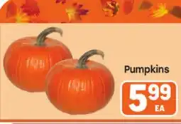 Tony’s Fresh Market Pumpkins offer
