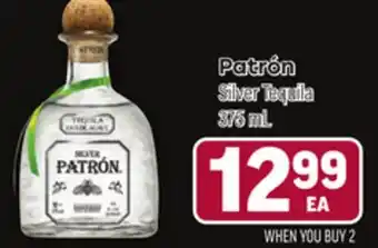 Tony’s Fresh Market Patrón Silver Tequila offer