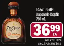 Tony’s Fresh Market Don Julio Reposado Tequila offer