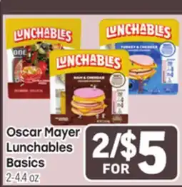 Tony’s Fresh Market Oscar Mayer Lunchables Basics offer