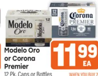 Tony’s Fresh Market Modelo Oro or Corona Premier offer