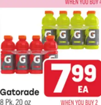 Tony’s Fresh Market Gatorade offer