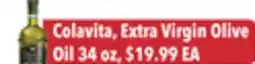 Tony’s Fresh Market Colavita, Extra Virgin Olive Oil offer