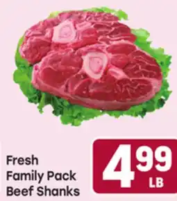 Tony’s Fresh Market Fresh Family Pack Beef Shanks offer
