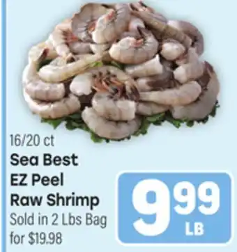 Tony’s Fresh Market Sea Best EZ Peel Raw Shrimp offer