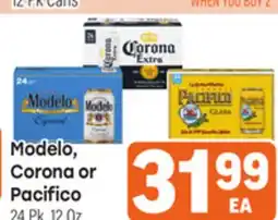 Tony’s Fresh Market Modelo, Corona or Pacifico offer