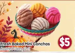 Tony’s Fresh Market Fresh Baked Mini Conchas offer