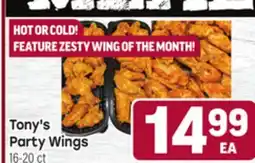 Tony’s Fresh Market Tony's Party Wings offer