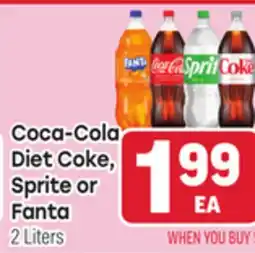 Tony’s Fresh Market Coca-Cola, Diet Coke, Sprite or Fanta offer