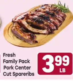 Tony’s Fresh Market Fresh Family Pack Pork Center Cut Spareribs offer