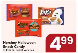 Jewel-Osco Hershey Halloween Snack Candy offer