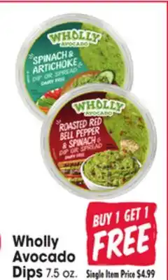 Jewel-Osco Wholly Avocado Dips offer