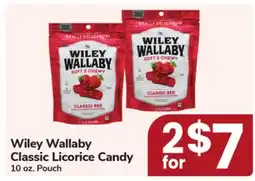 Jewel-Osco Wiley Wallaby Classic Licorice Candy offer