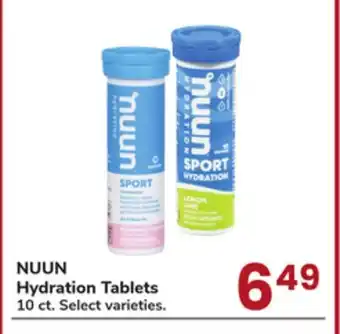 Jewel-Osco NUUN Hydration Tablets offer