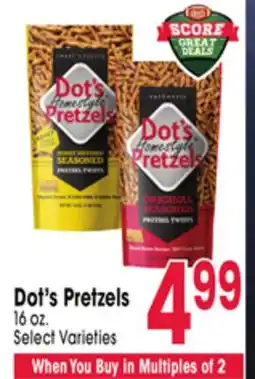 Jewel-Osco Dot's Pretzels offer