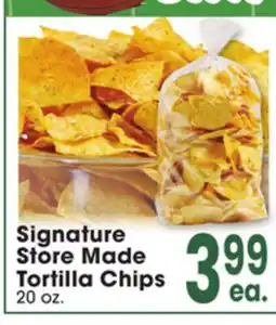 Jewel-Osco Signature Store Made Tortilla Chips offer