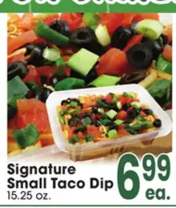 Jewel-Osco Signature Small Taco Dip offer
