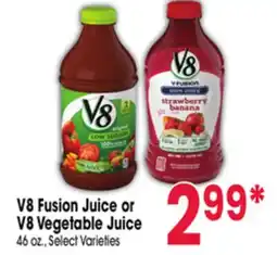 Jewel-Osco V8 Fusion Juice or V8 Vegetable Juice offer