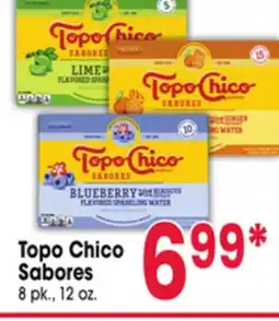 Jewel-Osco Topo Chico Sabores offer