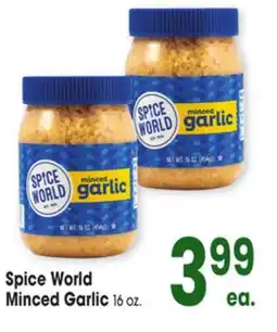 Jewel-Osco Spice World Minced Garlic offer