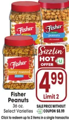 Jewel-Osco Fisher Peanuts offer