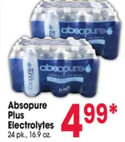 Jewel-Osco Absopure Plus Electrolytes offer