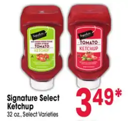 Jewel-Osco Signature Select Ketchup offer