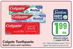 Jewel-Osco Colgate Toothpaste offer
