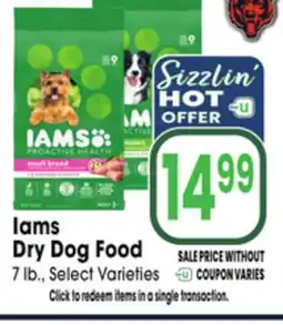 Jewel-Osco Iams Dry Dog Food offer