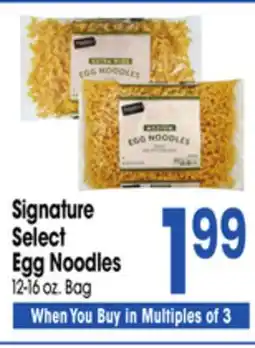 Jewel-Osco Signature Select Egg Noodles offer