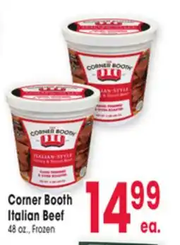 Jewel-Osco Corner Booth Italian Beef offer