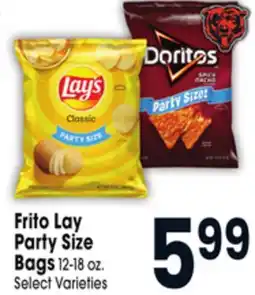Jewel-Osco Frito Lay Party Size Bags offer