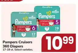 Jewel-Osco Pampers Cruisers 360 Diapers offer
