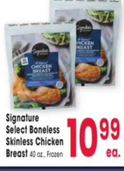 Jewel-Osco Signature Select Boneless Skinless Chicken Breast offer