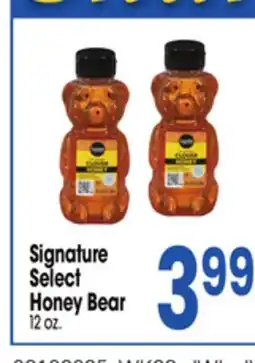 Jewel-Osco Signature Select Honey Bear offer