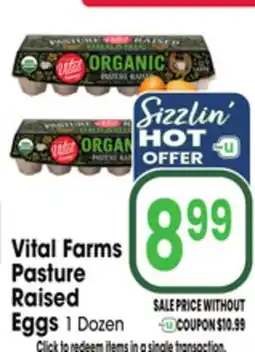 Jewel-Osco Vital Farms Pasture Raised Eggs offer